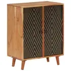 Sideboard Buffet Table Side Cabinet Storage Cupboard Solid Wood Acacia vidaXL