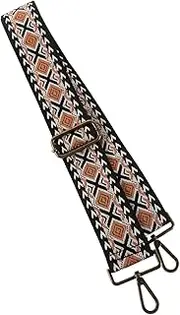 Unique Boho Touch Purse Strap Wide Shoulder Bag Strap Replacement Interchangeable Design for Women