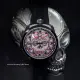 【BOMBERG】炸彈錶 BOLT-68 Skull Pearl 珍珠骷顱手錶-紅x黑(BS45H3PBA.SKP-2.3)