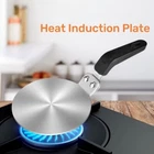 Induction Hob Converter Heat Diffuser Disc Stainless Steel Adapter Plate 13/20CM