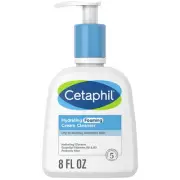 Cetaphil Cream to Foam Face Wash, Hydrating Foaming Cream Cleanser, 8 oz, For No