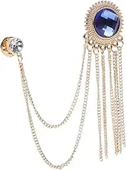 [COLLBATH] Lapel Pin Brooch Decorative Badge Pin for Suit Vintage Style Accessory