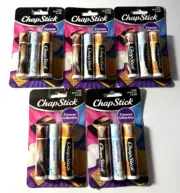 ChapStick S'mores Collection Flavored Lip Balm, Multi-Flavored, 0.15 Oz, 5 Packs