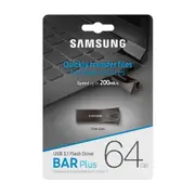 Samsung Bar Plus 64GB USB 3.1 Flash Drive 200MB/S Memory Stick Pen Drive Laptop