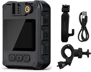 Night Vision Camera, Wearable 2K Action Camera for Motorcycling Recording, 1080P