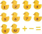 Finger Puppets for Kids,Duck Felt Finger Puppets for Story Time | Learning and Educational Toys for Addition Subtraction Games, Role Play Toys for Families