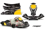 Go Kart Graphic Decals Stickers For KG Freeline Birel Cadet REAPER K