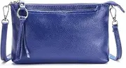 [Vogbel] Women's Crossbody Bag Leather Wristlet, Clutch Purse with Tassel