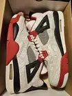 Size 10 - Air Jordan 4 Retro White Laser