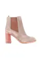 Pre-Loved CONTEMPORARY DESIGNER Taupe Suede Ankle Boots