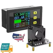 Charge Discharge Monitor Ammeter Voltmeter Battery Multimeter LCD Meter Tester