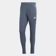 Adidas Mens Joggers Medium Tall MT Gray Aeroready Pants Tapered Zip Pockets NWT