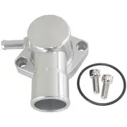 Aeroflow Billet Aluminium Swivel Thermostat Housing - Silver Finish - Suit Ford Falcon EF-FG 6 Cyl, AF64-4036S