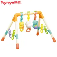 在飛比找momo購物網優惠-【Toyroyal 樂雅】FUNFUN健力架(鍛鍊寶寶 聽覺