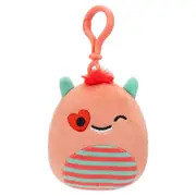 Squishmallows 3.5" Clip On Valentines 2024 Plush - Willett