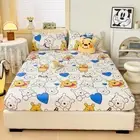 Winnie the Pooh Kids Bed Decor Fitted Sheet Set Single/Double/Queen/King Size