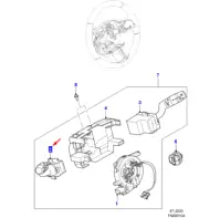 JAGUAR F-PACE X761 Direction Indicator Switch J9C18541 NEW GENUINE