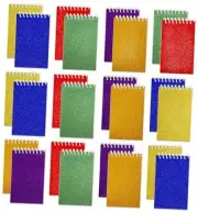 Mini Prism Spiral Notepads - (Bulk Pack of 24) Small Pocket Mini Notebooks for