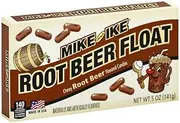 2x Mike and Ike Root Beer Flavoured Sweet Chewy Float Candy Lolly Sweet 141g
