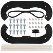 Paddles Scraper Bar Belt Primer Bulb Kit For Toro CCR Powerlite 16" Snow Blower