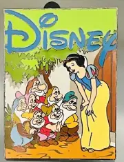 Disney Store Snow White Seven Dwarfs Magazine Cover Easel Pin