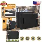 Thick Waterproof Mattress Protector Cover with Privacy Features - 2 Pack, Black