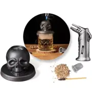 Cocktail Smoker Kit with Torch, Whiskey Smoker Kit, Bourbon/Drink/Old