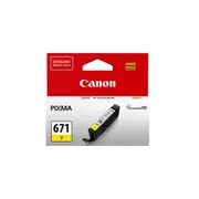 Canon CLI-671Y Original Inkjet Ink Cartridge - Yellow Pack - Inkjet