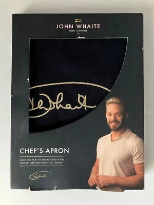 NEW John Whaite Chef’s Apron BNIB 100% COTTON