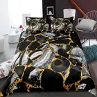 Marble Single/Double/Queen/King Bed Doona/Duvet/Quilt Cover Set Pillowcase