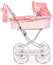 Annie Amy Childs Classic Dolls Pram - Pink 3-16 years