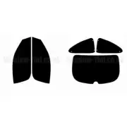 For Renault Megane 2-door Coupe 1996-00 Full Pre Cut Window Tint Kit Car Film