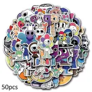 50pcs Dandys World Sticker Pack DIY Decal Waterproof Stickers Decals For Skateboard Laptop Guitar -NMAOV