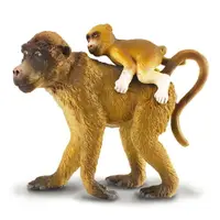 在飛比找樂天市場購物網優惠-動物模型【 COLLECTA 】狒狒母子