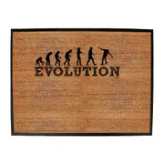 Evolution Skate - Funny Novelty Doormat Man Cave Floor mat