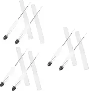 Alipis Sets Hydrometer for Milk Lactate Testing Accurate Liquid Measurement Glass Iron Craftsmanship Pcs