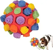 Snuffle Ball for Dogs | Enrichment Toys for Dogs | Colorful Bite-Resistant Pet Snuffle Ball Toy | Interactive Dog Treat Puzzle Toys | Portable Pet Snuffle Ball Toy for Small & Medium Dogs
