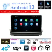 9'' Android 12 Car Stereo Radio GPS For Hyundai Genesis/Rohens Coupe W/Carplay