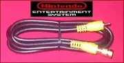 6Ft GOLD HQ RCA Cable & GOLD RF Coax TV Adapter for Nintendo NES System NEW