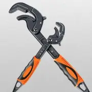 Adjustable Stainless Steel Pipe Wrench Large Opening Universal Bathroom Spanner