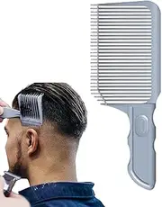 Blending Combs for Fades - Anti-Static Barber Fade Comb for Men | Mens Gradient Hair Comb, Clipper Comb, Flat Top Comb, Curved Positioning Comb for Men Salon Styling Tools