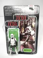 Star Wars Return Of The Jedi Biker Scout Figure Tri Logo 1983 Vintage Kenner