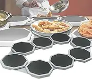 Turntable for Dining Table, 360° Manual Swivel Adjustable Dining Table, Dining Table Rotating Tray, Holds 8 Dishes, Kitchen Turntable Plate Holder, Perfect for Family Meals, Party Table Turntable