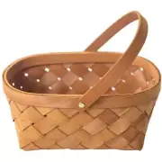 Handmade Rattan Storage Container Storage Basket Wooden Storage Basket with6698