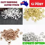 10x Lobster Clasp Hooks for Necklace & Bracelet Chain DIY Fashion Jewellery