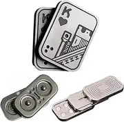 B-Qtech Fidget Slider Toy EDC Adult Fidget Toys ADHD Autism Sensory Toys Three Forms Anxiety Stress Relief Toys Office Toys Cool Stuff for Boyfriend & Father