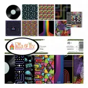 RetroRevive 80's Memories Scrapbook Kit - Preserve & Celebrate with 12x12 inches