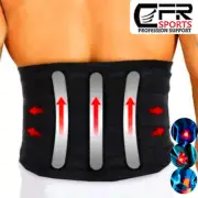 Lower Back Support Waist Brace Lumbar Belt Compression Sciatica Pain Relief CFR
