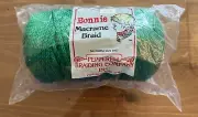 Pepperell Bonnie Macrame Braid Cord 6 mm 100 Yards Kelley Green, Fun Crafting