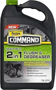 Prestone Command Heavy Duty 2 in 1 Flush and Degreaser 1 Gallon